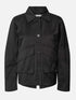 Rabens Saloner charmaine cotton fusion jacket pirate black